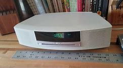 Bose Wave CD Player Stereo Alarm Clock Radio Remote Wave Music System AWRCC2 Ebay Sale demo