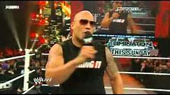 WWE RAW 2/14/11 - The Rock Makes Fun Of John Cena