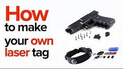 Laser tag DIY, how to make laser tag gun. Manual