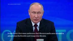 Putin: There will be peace in Ukraine when Russia achieves 'our goals'