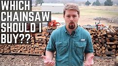 Which Chainsaw Should I Buy? Best Chainsaw for Homeowners, Landowners, & Firewood STIHL & HUSQVARNA