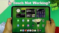 How To Fix iPad Not Responding To Touch! [Air/Pro]