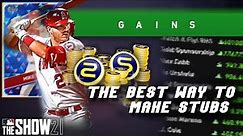 How To Make TONS Of Stubs In MLB The Show 21! BEST And FASTEST Stub Method! MLB 21 Tips
