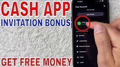 ✅ How To Get Free Money On Cash App Using Invitation Bonus 🔴