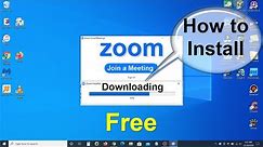 How to download zoom & zoom install on Laptop - Easy & Fun