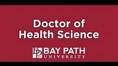 Doctor of Health Science (DHSc) Information Session