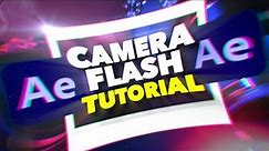 Easy Camera Flash Effect in After Effects (Beginner Tutorial)