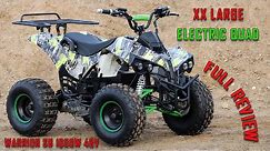 XXL Electric Quad - Warrior S8 1000W 48V - Review Video - Nitro Motors