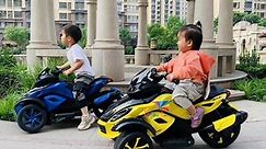 Moto pour enfants 3 roues 12v