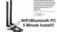 Installing a WiFi Card in Desktop PC