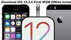 Download iOS 12.5.5 IPSW Offline Installer for iPad, iPhone, iPod [Direct Links]