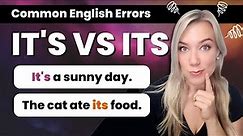 Its VS It's in English Grammar | What is the Difference? (With Sentence Examples + PRACTICE QUIZ)