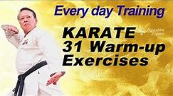 Karate 31 Warm-up Exercises | Goju-ryu | Every day Karate at Home | Ageshio Japan
