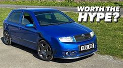 Is the Skoda Fabia VRS Really Worth the hype? // 240 BHP Hybrid Turbo Diesel Hot Hatch!