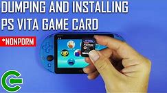 DUMPING AND INSTALLING PS VITA GAME CARD