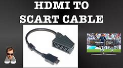 HDMI TO SCART Cable