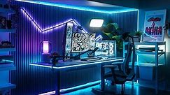 Building The Ultimate Gaming Desk Setup - Full DIY Makeover