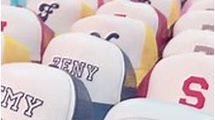 Bee Happy - How do you personalize 50 baseball caps? For...