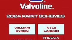 2024 Valvoline NASCAR Paint Scheme Reveal