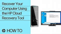 Recover Your Computer Using the HP Cloud Recovery Tool | HP Computers | HP Support