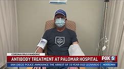 Antibody Treatment Offered at Palomar Hospital