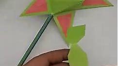 Easy To Make Star Shape Wand | Nursery Craft Ideas #Reels #PaperMagicWand #StarShapeWand | Entertaining Arts