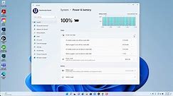 Power and Battery Settings in Windows 11- Instructions