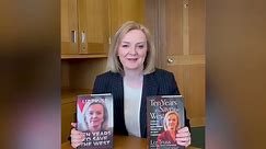 Liz Truss tells Britons to buy her book ‘if you want the free world to win’ in bizarre video message