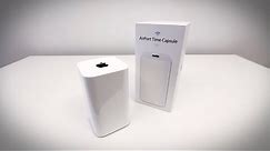 Apple Airport Time Capsule Unboxing & Overview (3TB Time Capsule 2013)