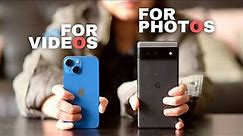Pixel 6 vs iPhone 13 mini camera comparison! A tale of different directions!