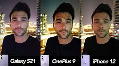 Camera Test: OnePlus 9 vs iPhone 12 vs Samsung Galaxy S21!