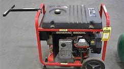 Generac 5500XL Generator Repair