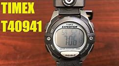 Timex Expedition Classic Grey Resin Digital Watch T40941
