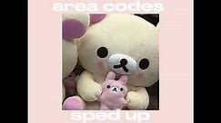 area codes ☆ sped up