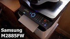 How to make a Photocopy (Samsung M2885FW multifunction laser printer)