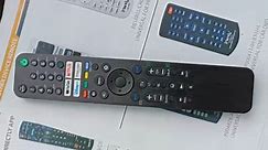 Replacement Remote for Sony Bravia Smart TV XR-55X90J
