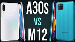 A30s vs M12 (Comparativo)