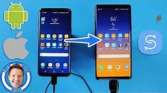 Galaxy S9 & Note 9 Samsung Smart Switch Transfer Guide (2018)