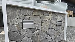 Beautiful Mailbox feature.... - Stone Cladding Port Stephens