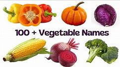 100 + Vegetable Names In English Vocabulary Words | List Of Vegetable Name With Pictures