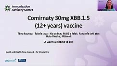 Introducing Comirnaty 30mcg XBB.1.5 (12+ years) vaccine
