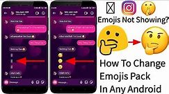 How To Change Phone Emojis | How To Change Emoji On Instagram | How To Change Emoji |Instagram Emoji