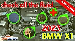 Ultimate Guide: BMW X1 Fluid Level Check | Step-by-Step Tutorial 2023 👍🔥💥 #bmwx1 #fluidlevelcheck