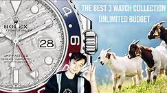 The Best 3 Watch Collection You Can Buy: Unlimited Budget