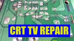 CRT TV REPAIR