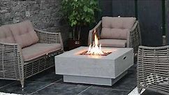 Dekorative Gas Feuerstelle - Raung - Blickfang für Garten, Terrasse oder Lounge