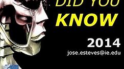 Did You Know 2014
