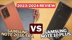 The Last Samsung Notes: Samsung Note 20 Ultra VS Note 10 Plus in 2023