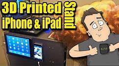 3D Printing Custom iPad & iPhone Docks - @Barnacules