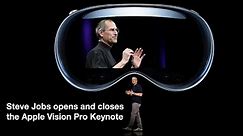 Apple Vision Pro Introduction - Steve Jobs Keynote